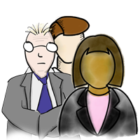 Illustration of a crowd
